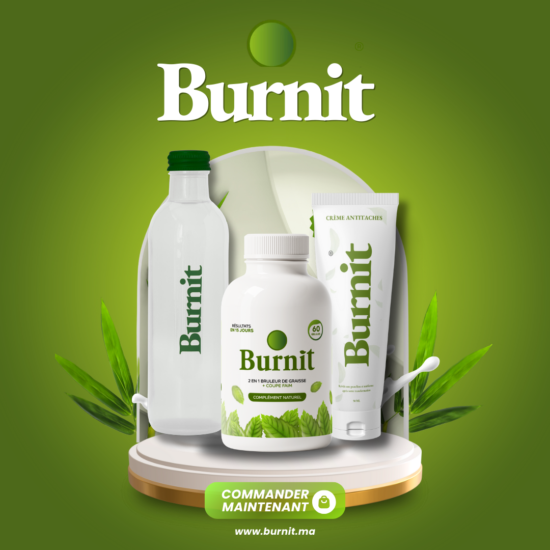 Burnit Pack : Complément + Crème + Bouteille avec Check-list..